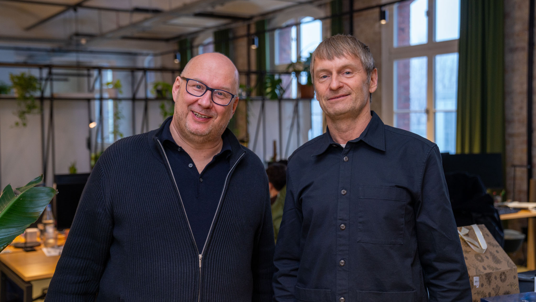 From left to right: Christof Zahneissen, Joachim Bader