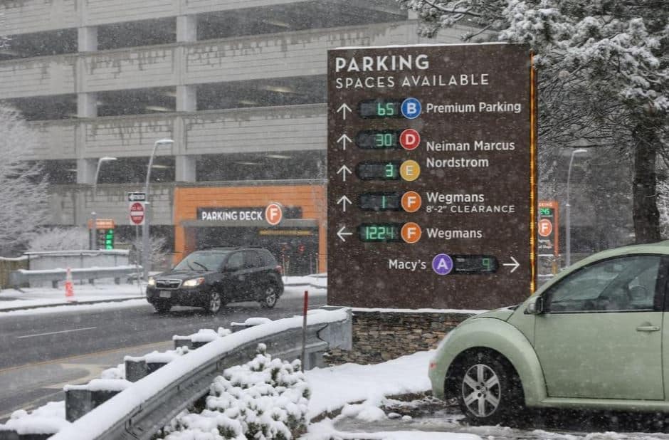 Park Assist: Parking at the Natick Mall