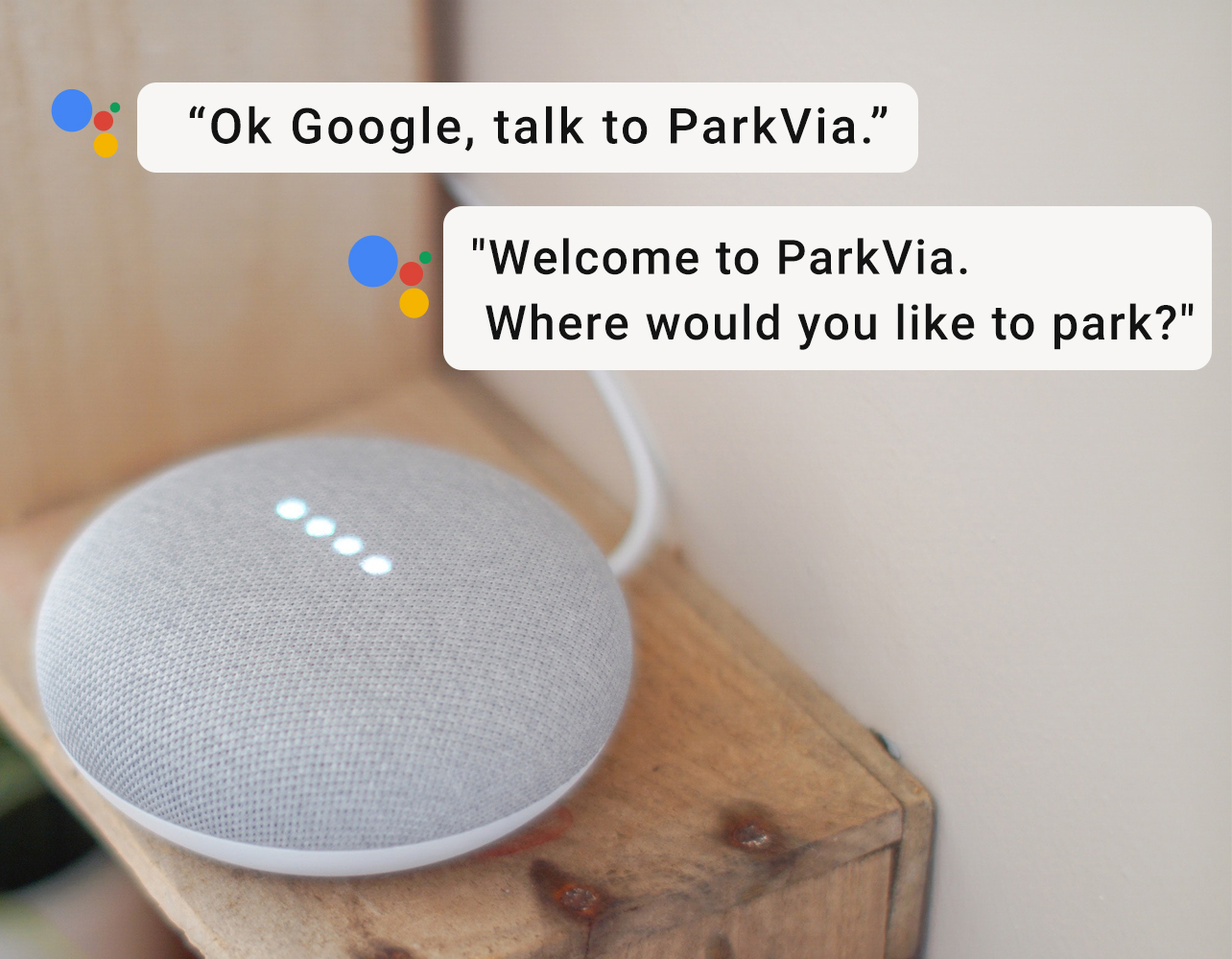 ParkVia has committed to employing voice booking technology for its users in 2020.