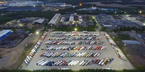 image of truck parking in Venlo