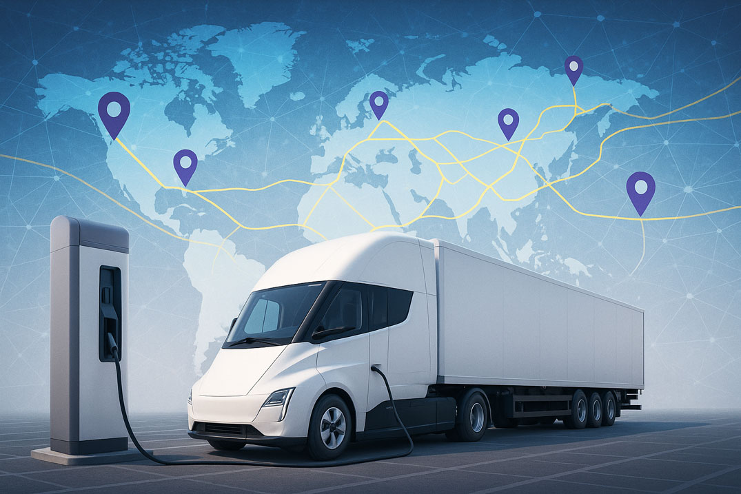Park Your Truck and Entent Partner to Power Europe’s Electric Trucking Future