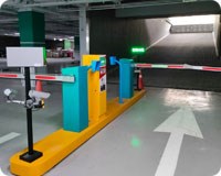 image of parking entrance/exit