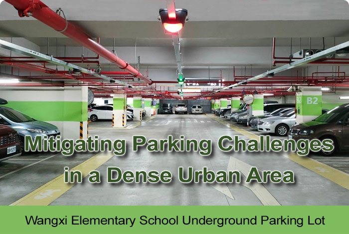 The Wangxi Elementary School underground parking lot, reconstructed in 2018, stands as one of the achievements in the New Taipei City School Reconstruction Project.