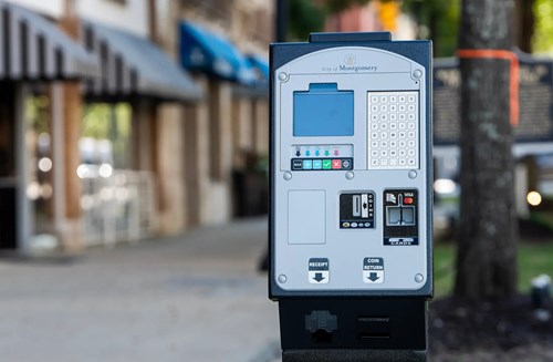 Unattended Parking Meter
