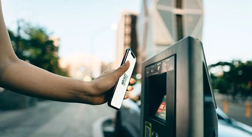 Payment at a parking meter