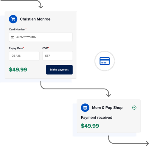 Accept payments at your desktop