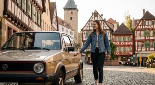 Parking in Bretten with Peuka