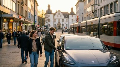 Parking in Herne with Peuka