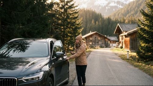 Parking in Oberhof with Peuka