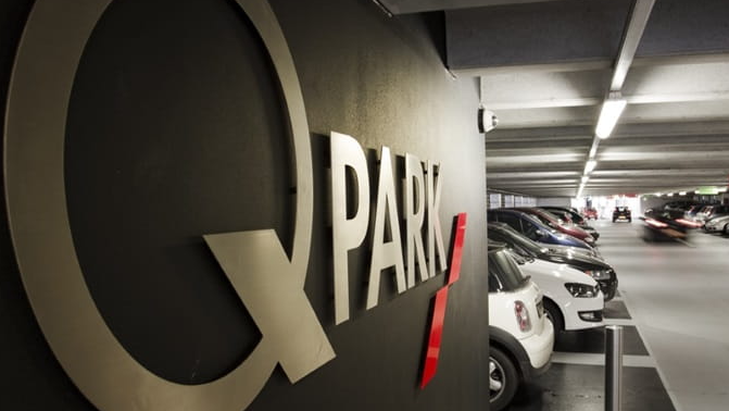 Q-Park De Kroon - parking garage where entry and exit is only possible by means of license plate recognition
