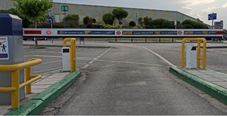Quercus License Plate Recognition Units are Now Monitoring Access Points at the Mediterranean Cosmos Shopping Mall