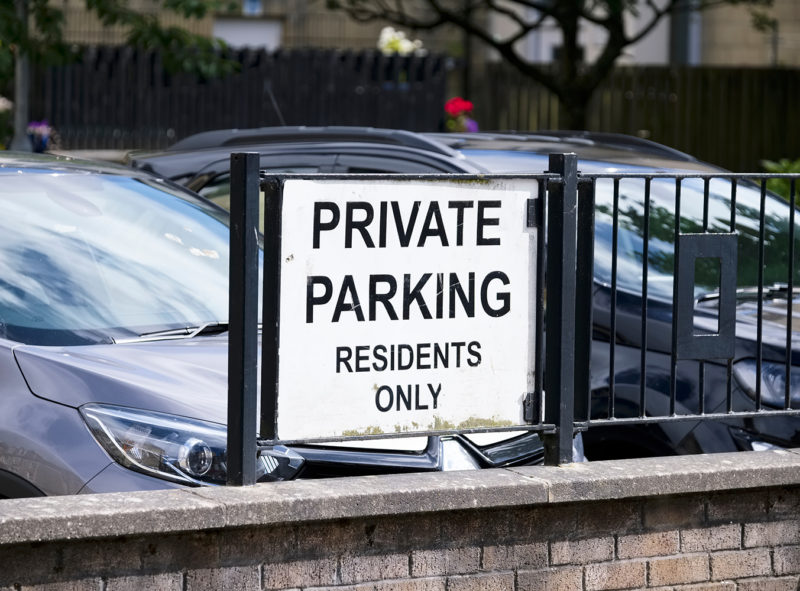 Visitor parking congestion is a major concern for both parking managers and residents