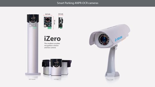 image of a smart parking ANPR-OCR cameras from SELEA
