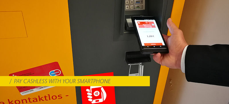 Paying by Smartphone Is Becoming Ever More Widespread and the Automatic Pay Stations from Scheidt & Bachmann Are No Exception