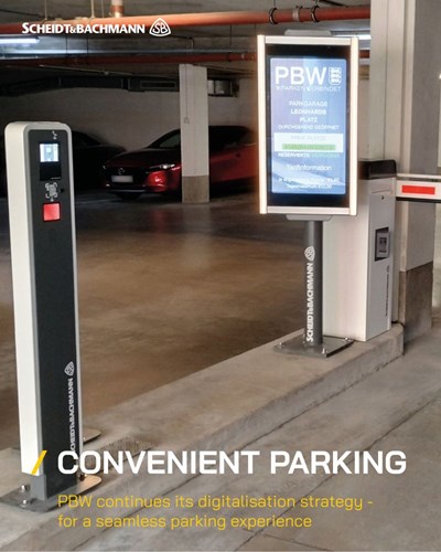 image of S&B's parking machine at PBW