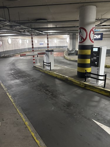 exit/entry parking gate