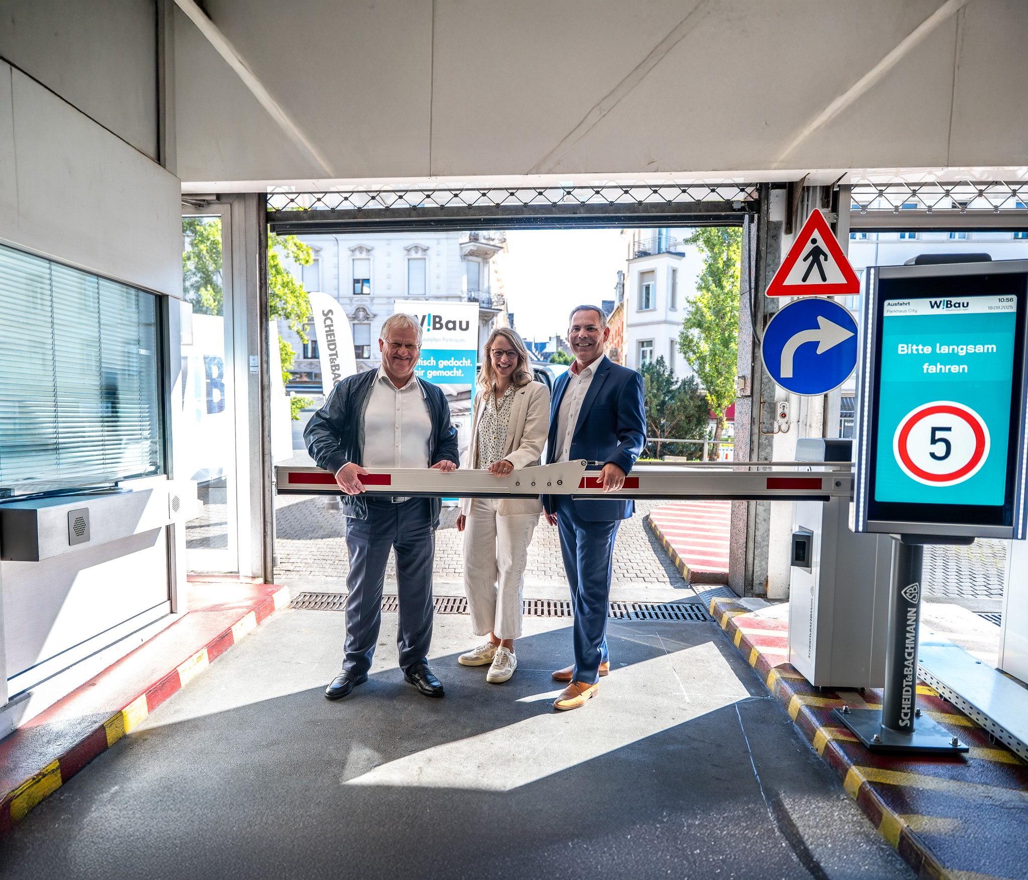 From left: Andreas Guntrum Charlotte Stritter Thorsten Budzinski