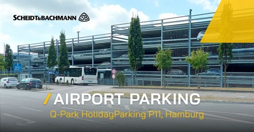 image of parking at Hamburg Airport