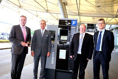 New Parking Access System at Salzburg Airport - Airport and SKIDATA in cooperation: Copyright: SKIDATA. 