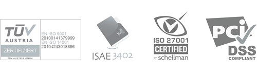 Certificates logos