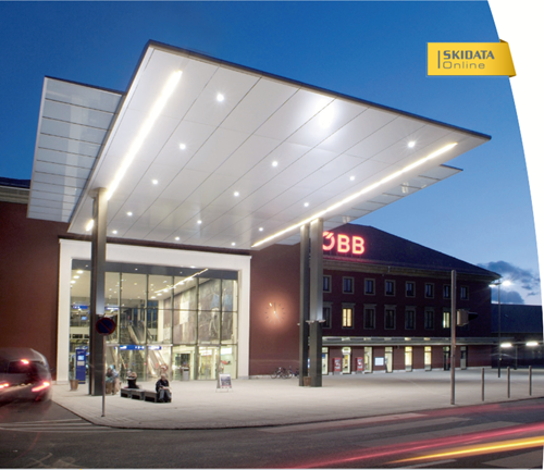 SKIDATA train station parking