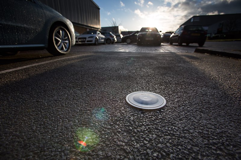 SmartParking sensor for off-street parking in Milton Keynes