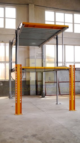 image of a pit parking system