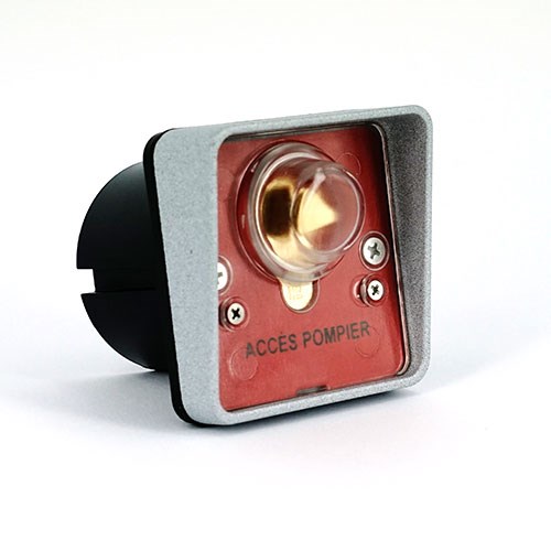 Flush-mounted embedded keypad