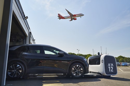 Stanley Robotics Stan Hauls a Car