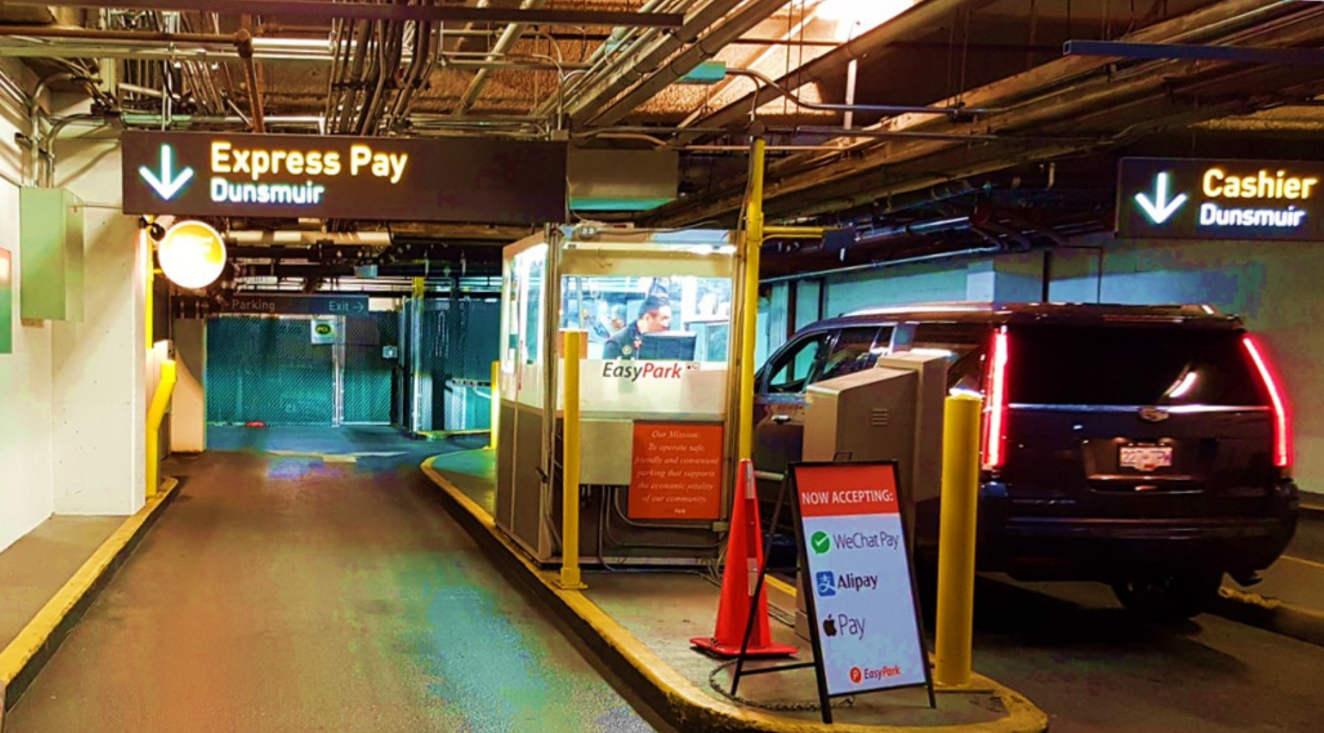 SURVISION LPR Sensors to Fix Parking Congestion in Pacific Centre Mall in Vancouver, BC