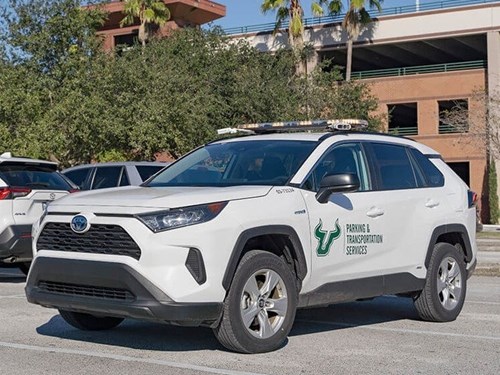 Citation Services LPR car at USF.