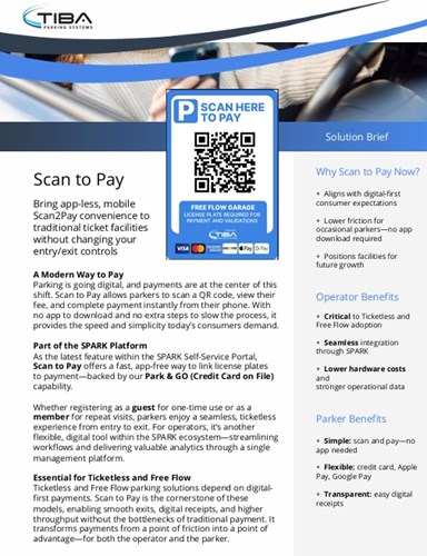 SSP Scan to Pay solution brief