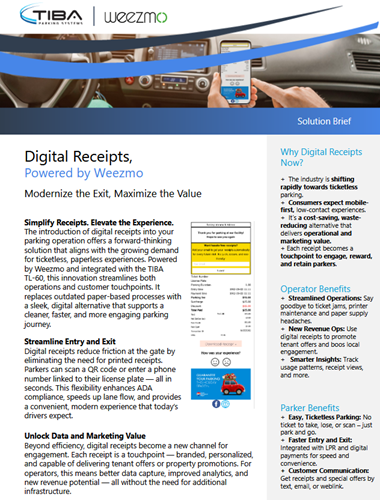 Digital Receipts, Powered by Weezmo