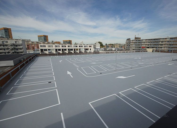 Triflex has protected the building from weather whilst improving the appearance and increasing safety.