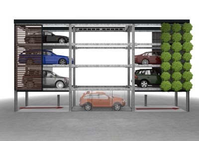 Wohr Slimparker 557 parking tower