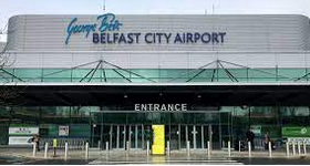 Entrance to Belfast City Airport
