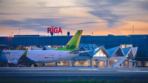 AeroParker has been awarded the contract for pre book parking at Riga International Airport