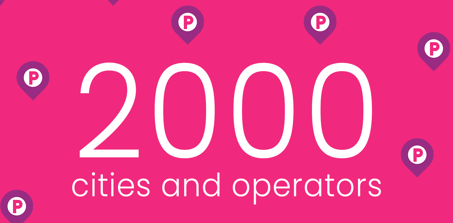 EasyPark reaches milestone: Over 2,000 cities and operators now offer its parking services