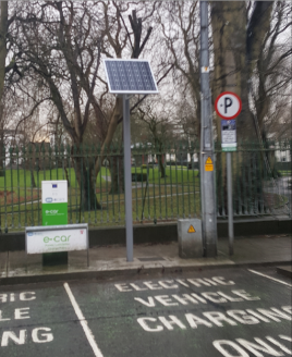 Mobilisis installs parking sensors to monitor the status of available parking spots for electric vehicles
