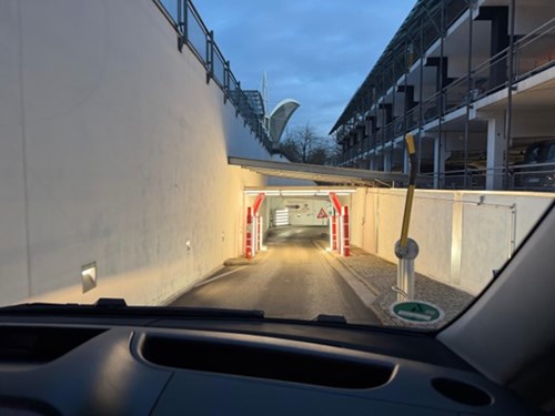 Munich Airport underground parking