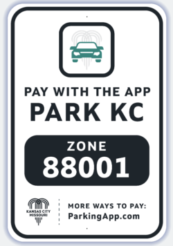 Pay with the app PARK KC
