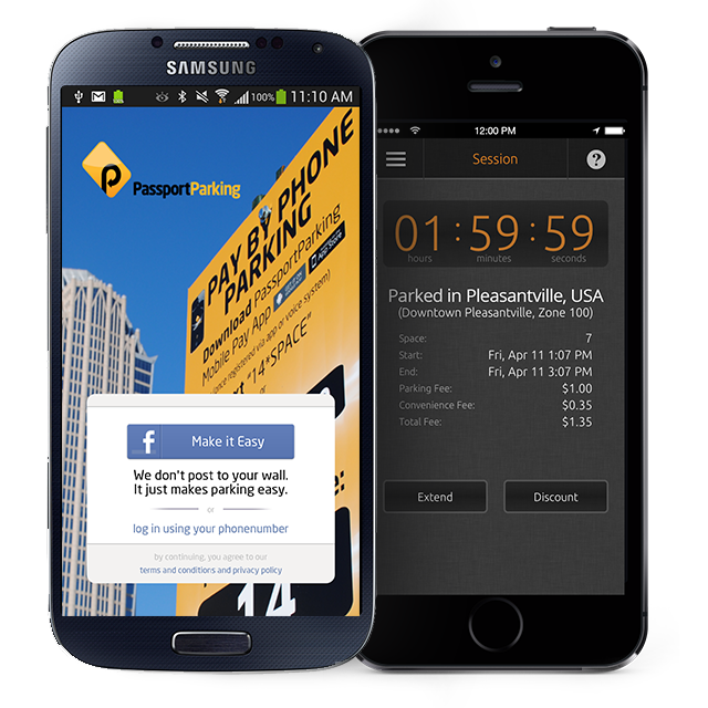 PassportParking mobile app