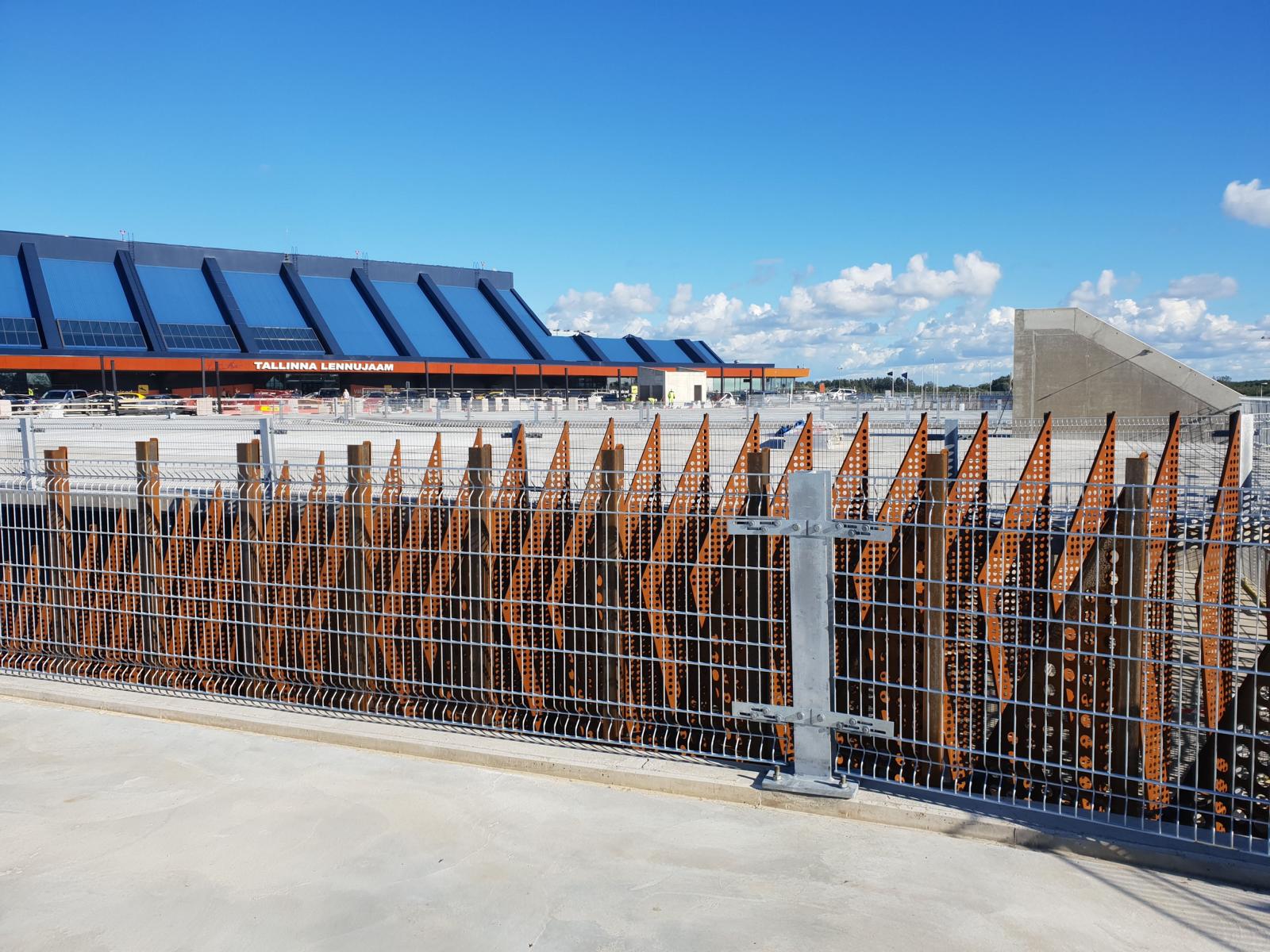 New Parking Station Tallin Airport Estonia