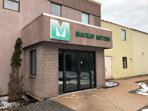 Entrance to the office of MacKay Meters