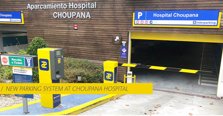 New Parking System at Choupana Hospital
