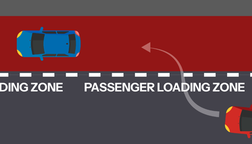 Loading Zone Passenger loading zone