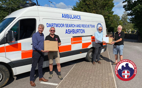 CEO, Mark Wilson with ICT Officer, Al Pewsey. -  Vice Chairman, Dave Herbert with Search Manager, Ian Lowcock.                   
