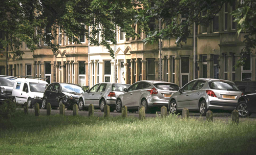 On street parking On street parking