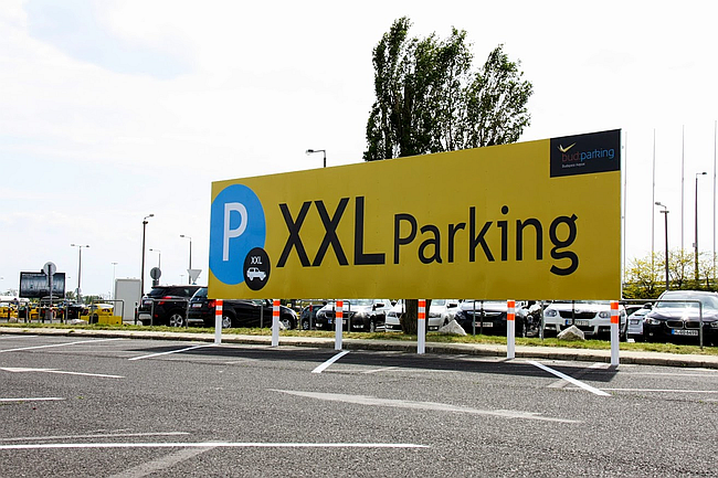 XXL parking at Budapest Airport