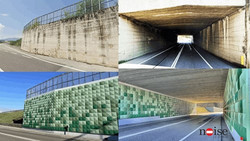 Le Difese Wall by Noise 